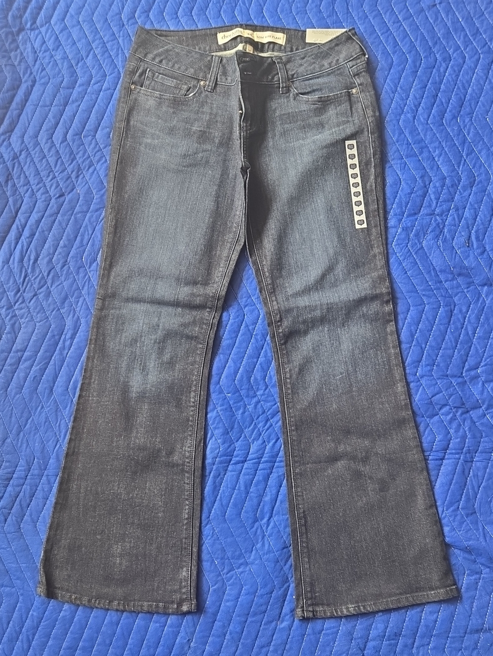 Charlotte Russe Dark Wash Women's Flair Jeans - 8